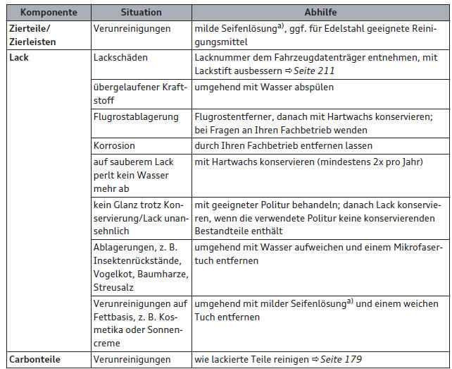 Audi Q3. Außenreinigung