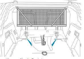 Peugeot 3008. Hinter den Vordersitzen (Je nach Ausführung)