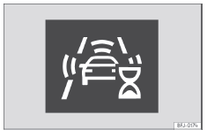 Seat Ateca. Abb. 259 Am Bildschirm des Kombi-Instruments: Anzeige der ersten Selbstkalibrierung des Systems.