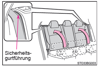 Toyota CH-R. Einstellen der Sitze