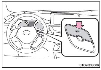 Toyota CH-R. Multi-Informationsanzeige