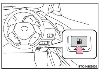 Toyota CH-R. Tanken