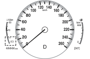 Mazda CX-30. Kombiinstrument