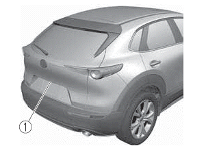 Mazda CX-30. Rückfahrkamera
