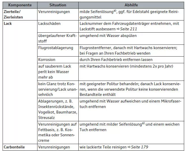 Audi Q3. Außenreinigung