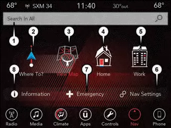Jeep Wrangler. Uconnect