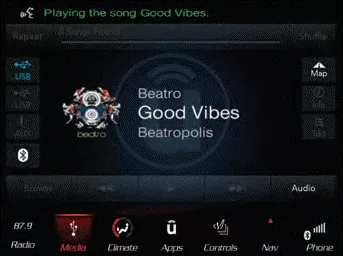 Jeep Wrangler. Uconnect