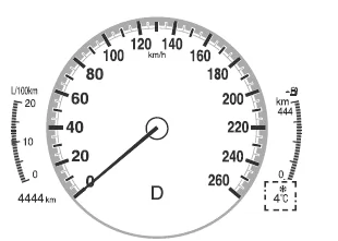 Mazda CX-30. Kombiinstrument