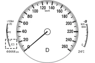 Mazda CX-30. Kombiinstrument