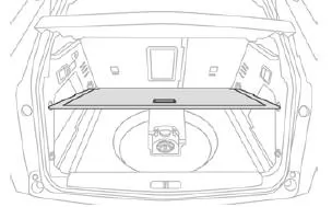 Peugeot 3008. Kofferraumboden (2 Stellungen)