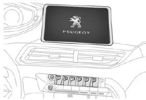 Peugeot 3008. Menüs