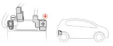Peugeot 3008. Zugang zu den Batterien