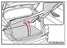 Toyota CH-R. Verwenden der Ablagemöglichkeiten