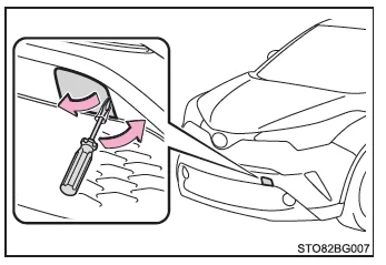Toyota CH-R. Maßnahmen im Notfall